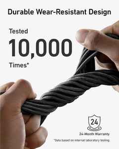 Cable Anker 544 de 240W USB C a USB C de 3 pies 2.0 de Bio-Nylon para Carga Rápida, Compatible con A80F5, Cable USB C a USB C de 240W para iPhone 16 A80F - Product Image 2
