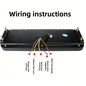 Potente y Versátil Conjunto de Luces Traseras para Semirremolque <span class=keywords><strong>Giant</strong></span> King OLIVER 24V LED Súper Brillante con <span class=keywords><strong>Luz</strong></span> de Freno y Direccional - Product Image 3