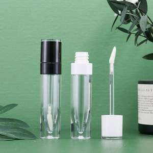 Tubes de gloss à lèvres ronds transparents de 6,5 ml, flacon vide, tube à rouge à lèvres, tube de couleur, emballage cosmétique pour rouge à lèvres - Product Image 3