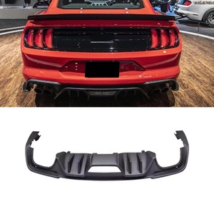 Kit carrosserie et accessoires pour Ford Mustang 2018-2023 : Lame de pare-chocs avant, jupes latérales, spoiler, calandre et protection de pare-chocs - Product Image 1