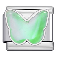 Bracelet Modulaire Italien en Acier Inoxydable à Motifs Papillon, Ours et Crâne, Personnalisable, Créatif, Bijoux DIY, Cadeau, Vente en Gros