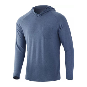 <span class=keywords><strong>เสื้อ</strong></span>ฮู้ดดี้ตกปลาเนื้อผ้าสเตรช <span class=keywords><strong>100</strong></span>% โพลีเอสเตอร์ แขนยาว ป้อง<span class=keywords><strong>กัน</strong></span>รังสียูวี - Product Image 3