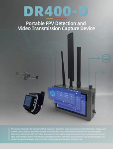 Dispositivo di intercettazione del segnale di rilevamento e trasmissione Video portatile del Drone - Product Image 3