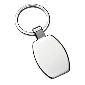 Llavero Metálico Personalizado, Rectangular, de Acero Inoxidable o Latón, con Impresión Offset/UV, Logotipo Grabado con Láser, Estilo Moderno, Sin Caja - Product Image 1