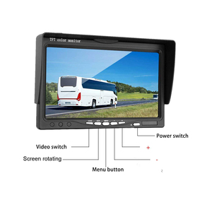 كاميرا مراقبة سيارة iposer 7 بوصة احتياطية للرؤية الليلية مقاومة للماء 10m AV لشيفروليه اكسبريس GMC Savana - Product Image 5