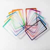 Achetez des cartes Pokémon de collection PSAGraded Guard avec panneau transparent, couleurs dégradées mixtes