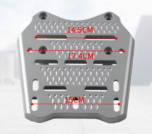 แร็คท้ายรถมอเตอร์ไซค์/สกู๊ตเตอร์ PCX160/PCX150  วัสดุอลูมิเนียมอัลลอยด์  ขายึดสำหรับติดตั้งเพิ่มเติม/อัพเกรด  รับประกัน 1 ปี สินค้าใหม่/<span class=keywords><strong>มือสอง</strong></span> - Product Image 5