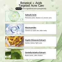 Sérum Anti-Acné à l'Acide Salicylique et au Niacinamide Marque Blanche Usine – Sérum Visage Purifiant et Séborégulateur pour Réduire les Points Noirs – Soin de la Peau