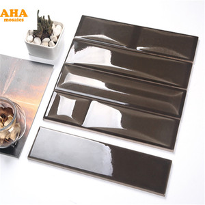 Bán Sỉ Miếng Dán Gạch Ốp Tường Phòng Tắm 3d Bằng Sứ Hình Vuông Tàu Điện Ngầm Miếng Dán Gạch Ốp Tường Nhà Bếp - Product Image 4