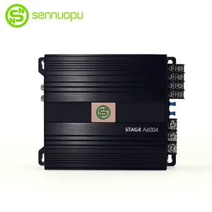 Sennuopu Best Selling Car Power Amplifier 4/3/2 CH Amplifier 4*75W Car Professional Amp