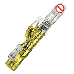 Silicone <strong>Rabbit</strong> <strong>Vibrator</strong> 10 Speeds Thrusting Dildo <strong>Vibrator</strong> Vaginal <strong>G</strong> <strong>Spot</strong> Stimulator Female Masturbation Women Sex Toy - Product Image 2