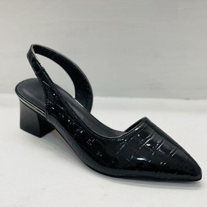 <span class=keywords><strong>Sandalias</strong></span> Retro de Tacón Medio con Punta Cerrada, Talla Grande, Color Sólido, para <span class=keywords><strong>Mujer</strong></span>, Verano - Product Image 3