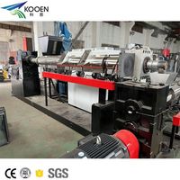 Granulateur industriel de plastique avec contrôle automatisé pour granulés PP, PE, LDPE