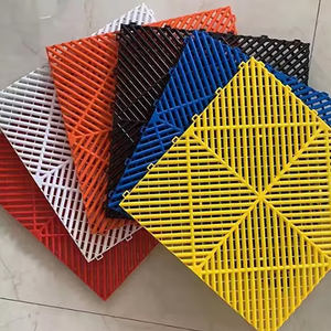 Vendedor caliente PP 40*40*1,8 Suministro directo de fábrica Baldosas de suelo de enclavamiento de plástico baratas Baldosas de garaje - Product Image 3