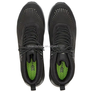 New Men Nubuck <b>Waterproof</b> Hiking Boots Breathable Anti Slip Lightweight All Summer Outdoor Trekking Shoes PU Midsole Elkland - Product Image 5