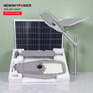 مصابيح شارع تعمل بالطاقة الشمسية سعر المصنع مصابيح ألومنيوم مقاومة للماء IP65 200w300w400w500w600w800w للمناطق الريفية - Product Image 1