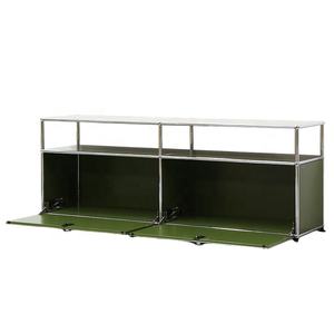 خزانة غرفة معيشة حديثة متعددة الوظائف لتجميع رفوف من الفولاذ المقاوم للصدأ للمنزل - Product Image 3