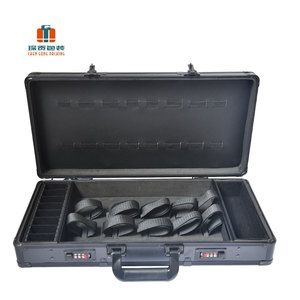 Couleur Personnalisée En Aluminium Pas Cher Portable <span class=keywords><strong>Barber</strong></span> Outil Cas - Product Image 4
