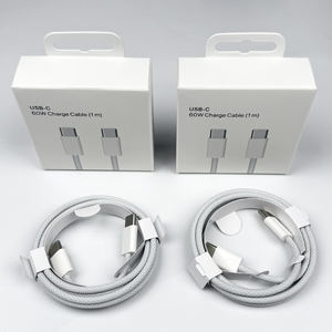 60W 20W急速充電対応Type-C to Type-Cケーブル、iPhone 15/16 8 PLUS 11 12 13 14 PRO Max対応USB C急速充電ケーブル - Product Image 4