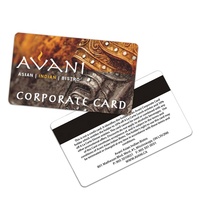 Carte de membre imprimée en offset, carte VIP magnétique avec impression en relief