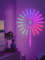 Bande LED RVB intelligente avec télécommande effet feu d'artifice pour l'éclairage décoratif intérieur enrichit votre vie couleur de rêve Noël