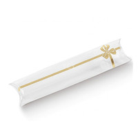 Boîtes cosmétiques transparentes en PVC écologiques personnalisées, forme oreiller pliable, emballage transparent, certifications ISO, impression sérigraphique