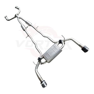 Sistema de Escape Valvetronic de Acero Inoxidable Vortex para Infiniti Q50 Q60 Q70 2.5 3.5 3.7, Silenciador Catback con Puntas de Carbono - Product Image 2