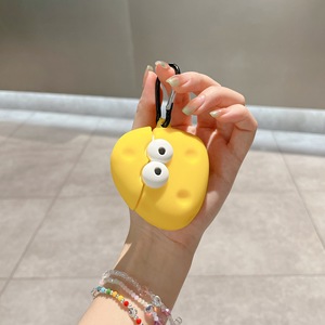 Étui en silicone mignon de dessin animé pour <span class=keywords><strong>AirPods</strong></span> 4, housse de protection pour écouteurs avec crochet, accessoires pour téléphone, étuis pour écouteurs - Product Image 5