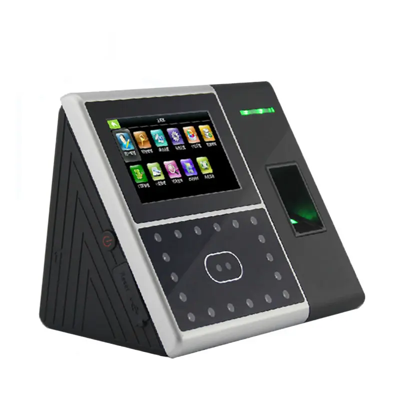 ZK ifae302 iface702 отпечаток пальца, время посещения сотрудника с считывателем карт RFID, управление доступом, 4,3 дюймов, двойная камера