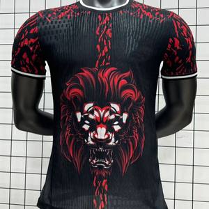 तेजी से थोक पुरुषों के जाल चालक दल गर्दन ठोस खिलाड़ी शॉर्ट आस्तीन वाले जर्सी की प्रशिक्षण टीम वर्दी लुभावनी शांत रेट्रो फुटबॉल - Product Image 1