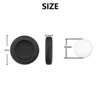 Localisateur anti-perte compact, application Apple Find My, traceur intelligent avec support, porte-clés pour animaux de compagnie, bagages, voiture, sac, avec positionnement précis