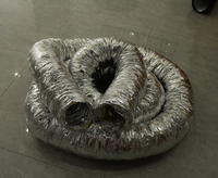 Conduite flexible en PVC pour systèmes HVAC résidentiels, commerciaux, industriels et extérieurs, installation facile