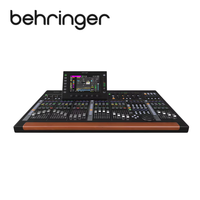 Console de mixage numérique professionnelle Behringer WING-BK 48 canaux, 24 faders motorisés, interface audio USB 48x48, 8 Midas PRO 10.1"