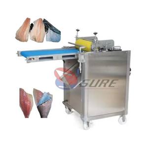 Éminceur de poisson automatique combiné Tilapia Saumon Basa Filet de poisson Skinner et Machine à éplucher le poisson 500 kg/H - Product Image 1