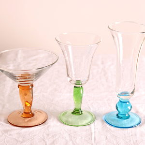 Verres <span class=keywords><strong>à</strong></span> vin géants <span class=keywords><strong>à</strong></span> base lourde, ensemble de gobelets <span class=keywords><strong>à</strong></span> pied torsadé colorés, verres <span class=keywords><strong>à</strong></span> cocktail <span class=keywords><strong>martini</strong></span> en cristal vintage pour bar, fête, décoration intérieure - Product Image 3