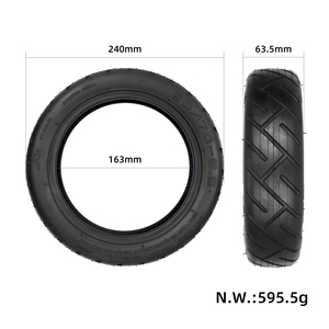 Pneu tubeless ULIP 60/70-6.5 de 10 pouces pour trottinette électrique Segway Ninebot Max G30 Xiaomi, pneu pneumatique en caoutchouc durable - Product Image 2