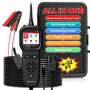 Testeur de circuit automobile Kingbolen ECT600 12-24V avec nettoyeur d'injecteurs pour batterie de voiture et compatibilité universelle - Product Image 1