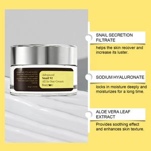 Popolare per la cura della pelle filtrato organico di secrezione di lumaca 92% l'acido ialuronico ripara completamente la pelle idratante crema per il viso liscia - Product Image 2