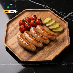 Ensemble <span class=keywords><strong>de</strong></span> plateaux <span class=keywords><strong>de</strong></span> service octogonaux en bois <span class=keywords><strong>de</strong></span> noyer noir, <span class=keywords><strong>plateau</strong></span> à charcuterie en bois <span class=keywords><strong>de</strong></span> luxe pour pâtisserie, fromage, apéritif et décoration intérieure - Product Image 6