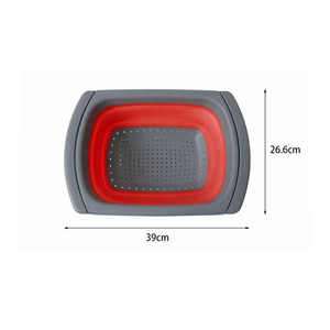 Bols rétractables pliables en <span class=keywords><strong>silicone</strong></span> de vente chaude pour la <span class=keywords><strong>passoire</strong></span> de panier de filtre à eau de vidange de cuisine à la maison - Product Image 5