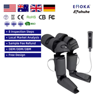 Masseur pneumatique rechargeable pour les jambes, appareil de massage par compression d'air, vente en gros