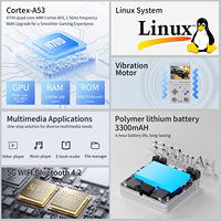 Portable 3.4 pouces IPS écran pleine vue RG34XX SP 128G appareil portable 64 Go Wi-Fi système Linux plusieurs langues intégré pour