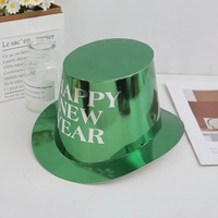 Chapeau de papier adulte SOLPOP 2027 personnalisé pour le réveillon du Nouvel An, décoration de fête de haute qualité, chapeau magique de Lincoln pour les fêtes
