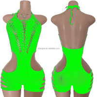 Vente en gros directe usine Nouveau style Combinaison une pièce disponible Tenue de danse exotique Bodys exotiques Tenue de strip-teaseuse