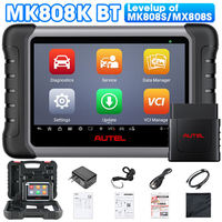 Escáner OBD2 Inalámbrico Autel MaxiCOM MK808BT PRO, Prueba Activa Bidireccional, 28+ Servicios de Reinicio, Herramienta de Diagnóstico Completo del Sistema del Automóvil
