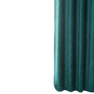 Rideau occultant en velours imprimé à l'estampe en relief de style américain, prêt à l'emploi, de luxe, pour le salon - Product Image 1