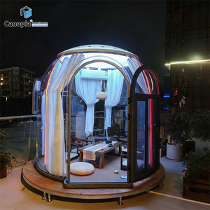 ATLAS Moderna Cúpula Esférica Prefabricada, Casa Burbuja, Carpa para Exteriores, Hotel en Zona Escénica, Casa de Huéspedes, Comedor con Vista al Cielo Estrellado, PC Transparente - Product Image 3