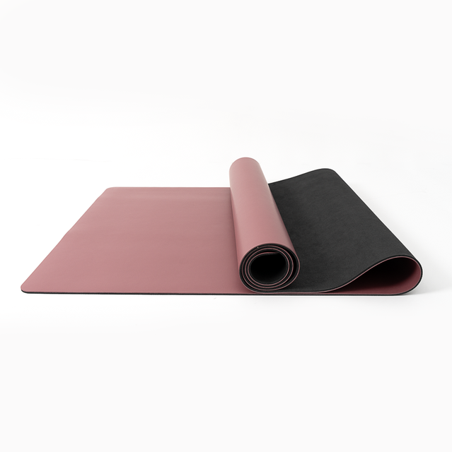 Yoga Mat Natural Rubber and PU Non Slip Yoga Mats with Strap Women, Exercise Mat for Yoga, Professional Pilates