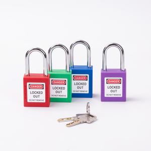 אדום 38 מ "מ פלדה" מ לוטו לדלוק בטיחות מסגר tagout אבטחה מושה יצרנית oem - Product Image 1