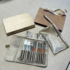 Nuevo Set de 10 Brochas de Maquillaje 2026 con Estuche de Viaje, Brochas Suaves para Rubor, Cejas, Contorno y Labios, Personalización de Marca Privada - Product Image 3